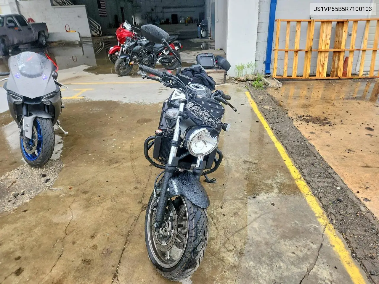 2024 Suzuki Sv650 A VIN: JS1VP55B5R7100103 Lot: 54800316