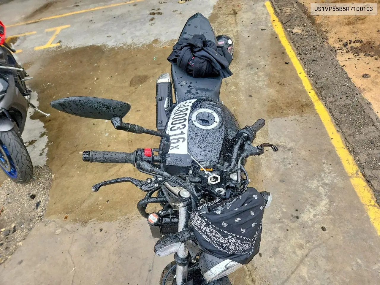 2024 Suzuki Sv650 A VIN: JS1VP55B5R7100103 Lot: 54800316