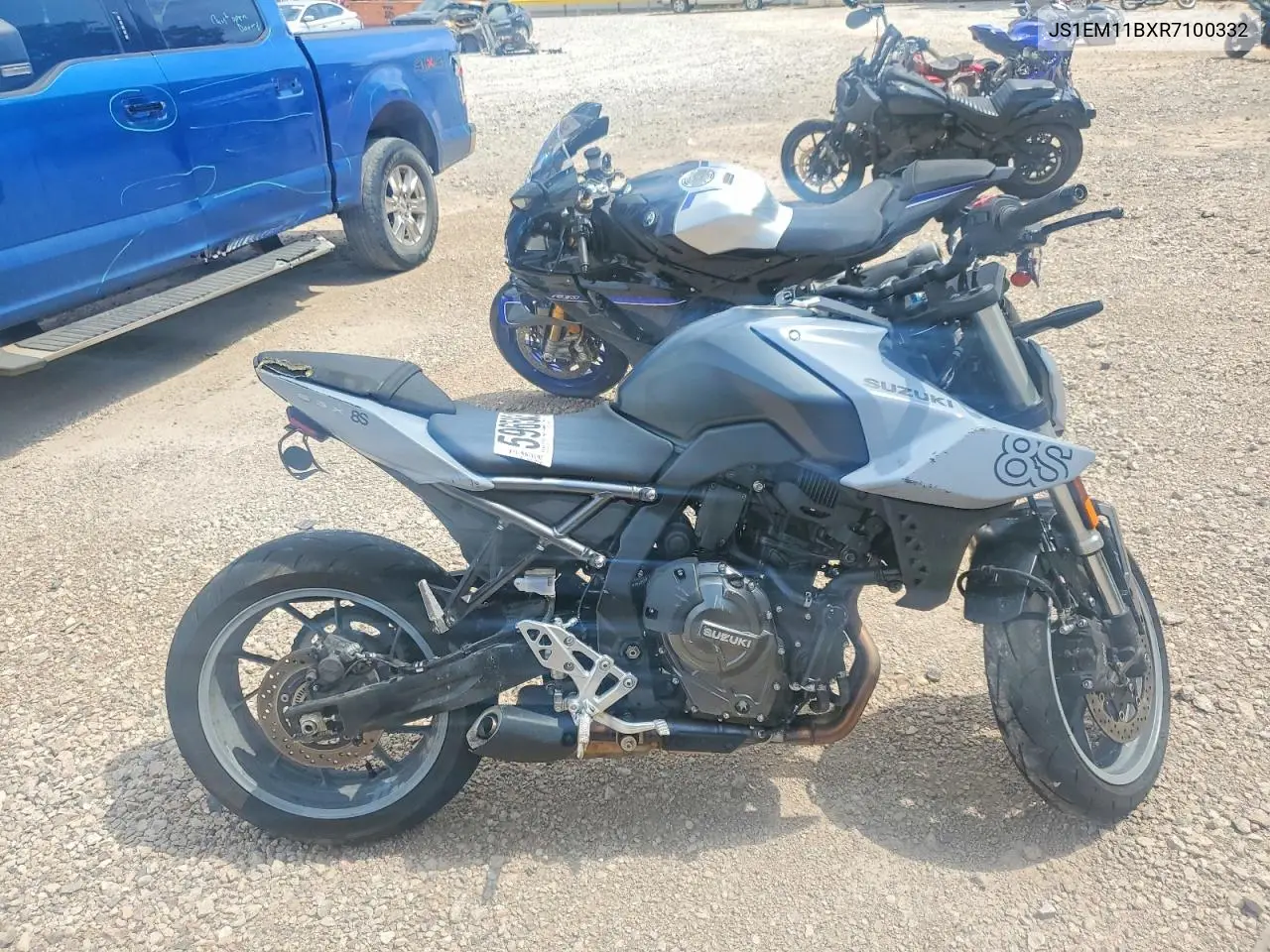 2024 Suzuki Gsx800 R VIN: JS1EM11BXR7100332 Lot: 59658316