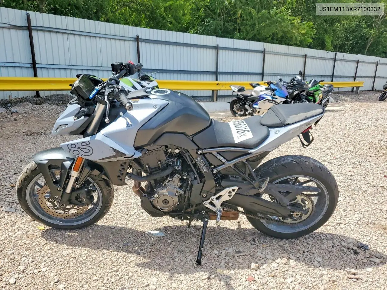 2024 Suzuki Gsx800 R VIN: JS1EM11BXR7100332 Lot: 59658316