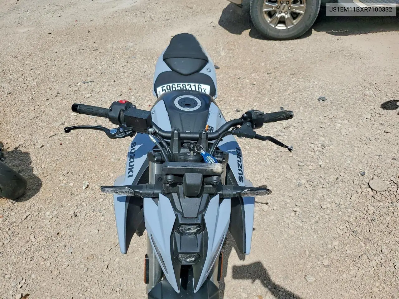 2024 Suzuki Gsx800 R VIN: JS1EM11BXR7100332 Lot: 59658316