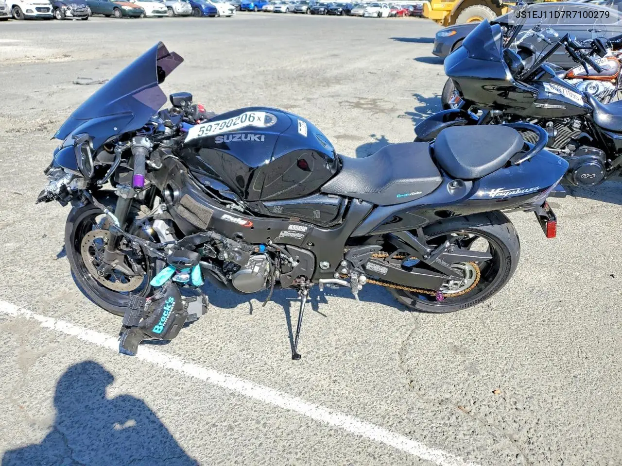 2024 Suzuki Gsx1300 Rr VIN: JS1EJ11D7R7100279 Lot: 59790206