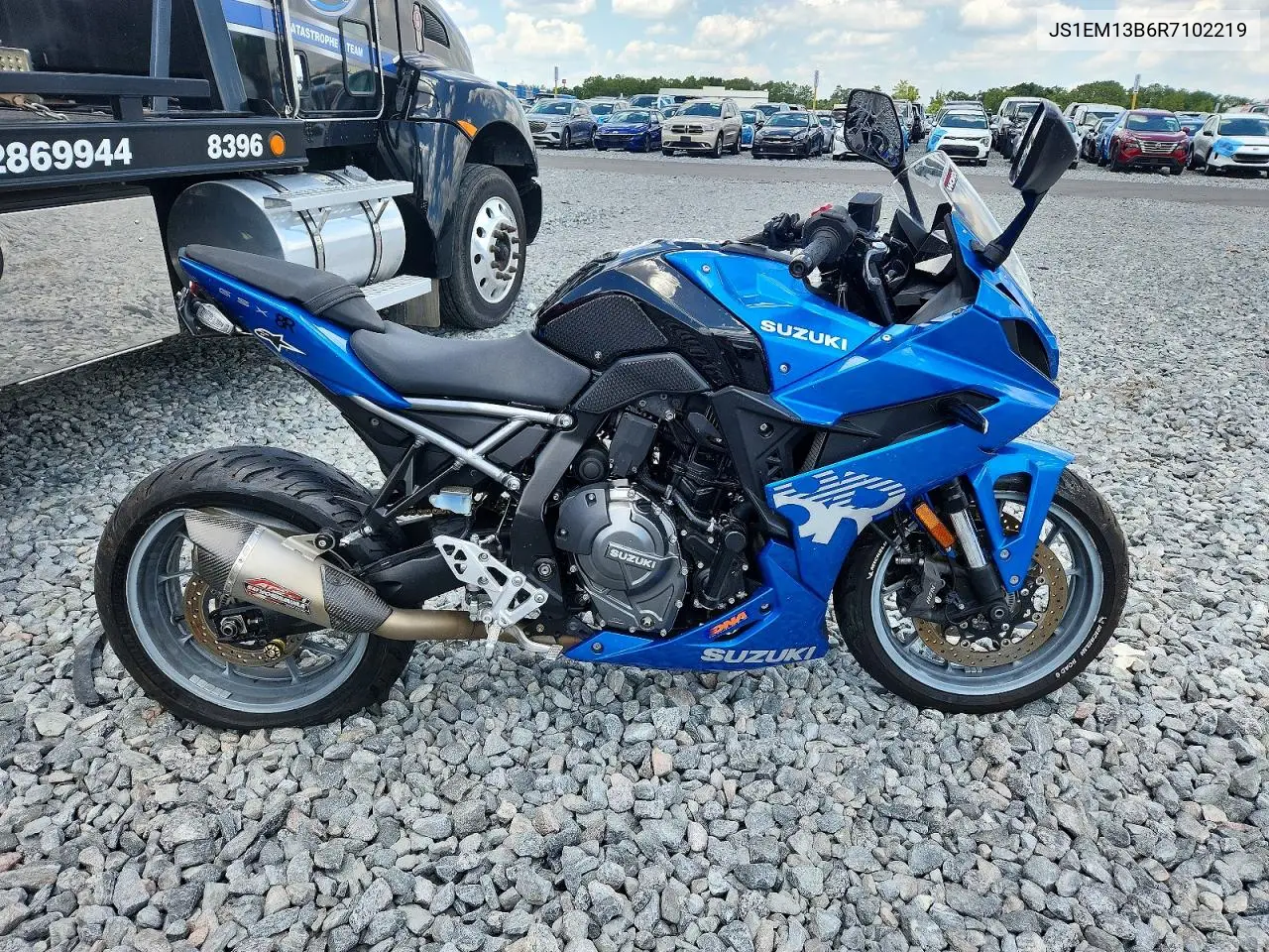 2024 Suzuki Gsx800 F VIN: JS1EM13B6R7102219 Lot: 60594876