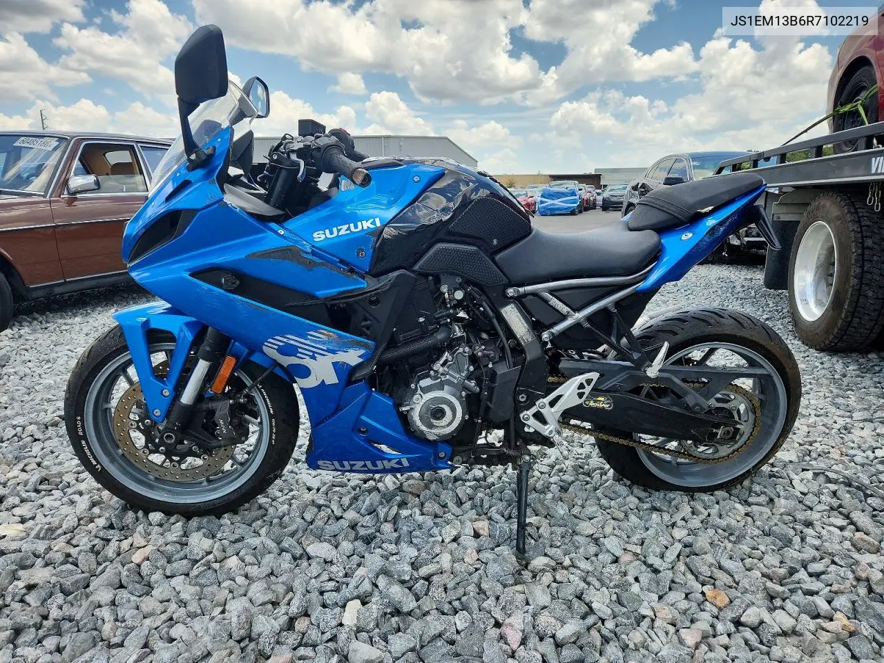 2024 Suzuki Gsx800 F VIN: JS1EM13B6R7102219 Lot: 60594876