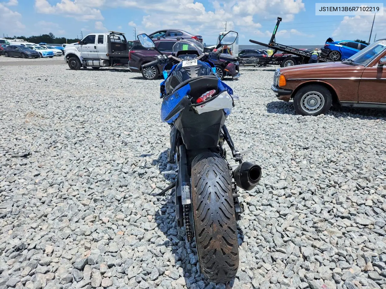 2024 Suzuki Gsx800 F VIN: JS1EM13B6R7102219 Lot: 60594876