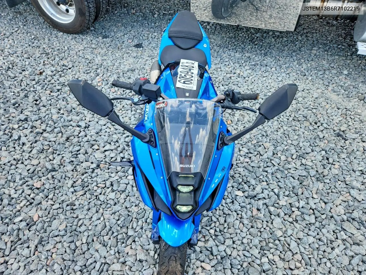 2024 Suzuki Gsx800 F VIN: JS1EM13B6R7102219 Lot: 60594876