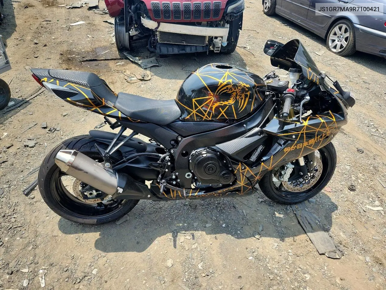 2024 Suzuki Gsx-R750 VIN: JS1GR7MA9R7100421 Lot: 61347196