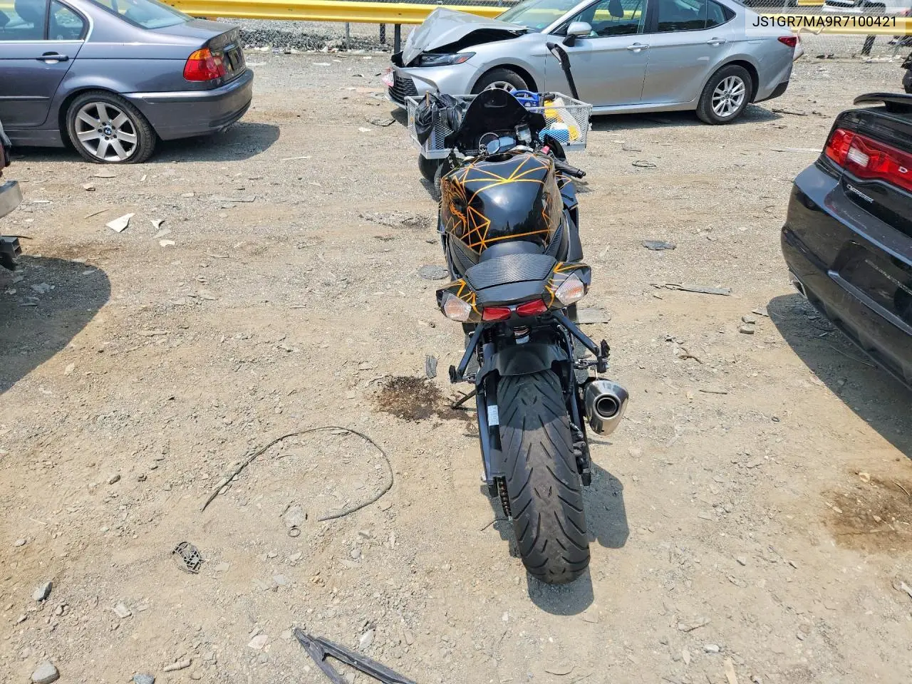 2024 Suzuki Gsx-R750 VIN: JS1GR7MA9R7100421 Lot: 61347196