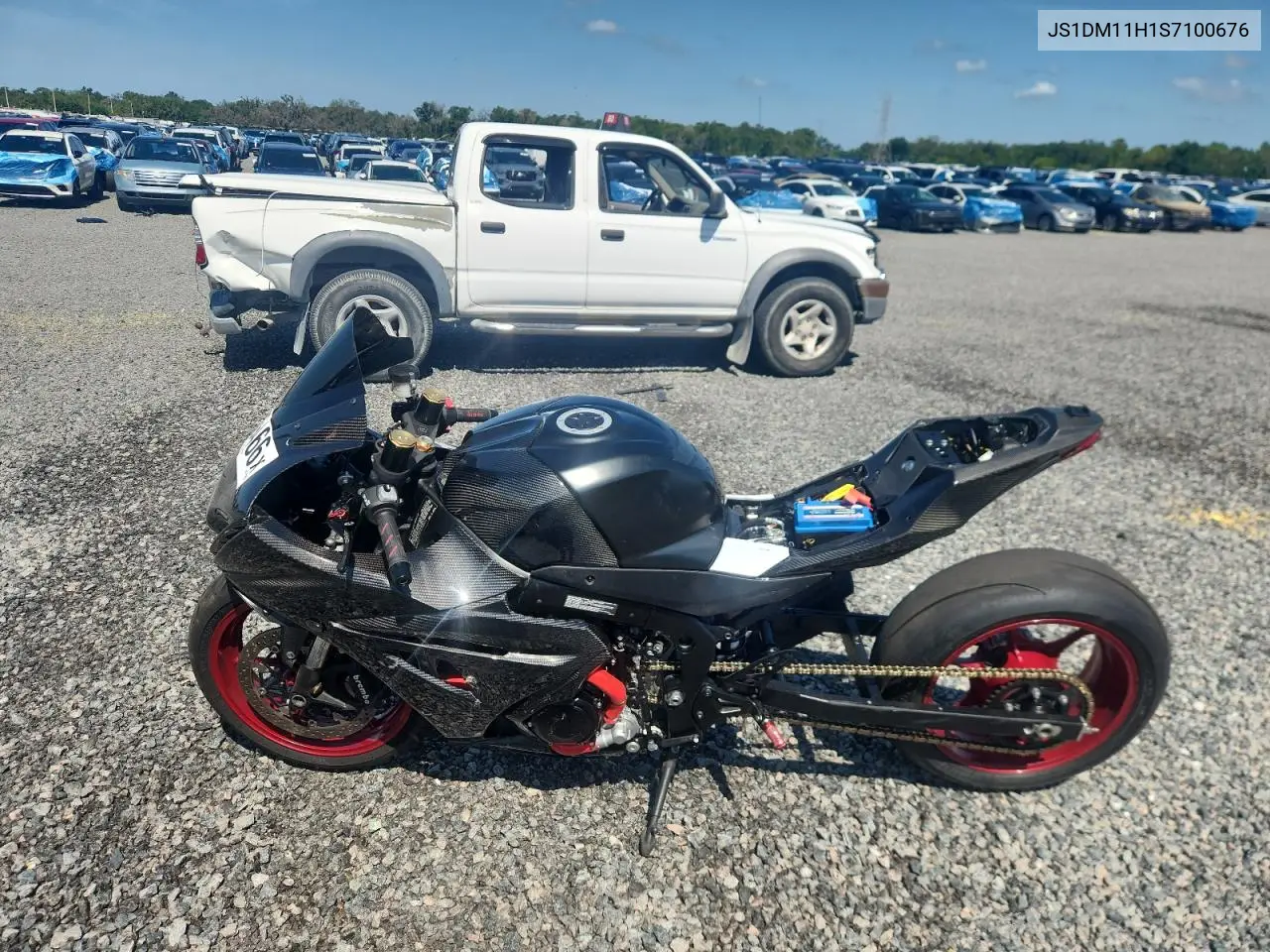 2025 Suzuki Gsx-R1000 R VIN: JS1DM11H1S7100676 Lot: 54055466