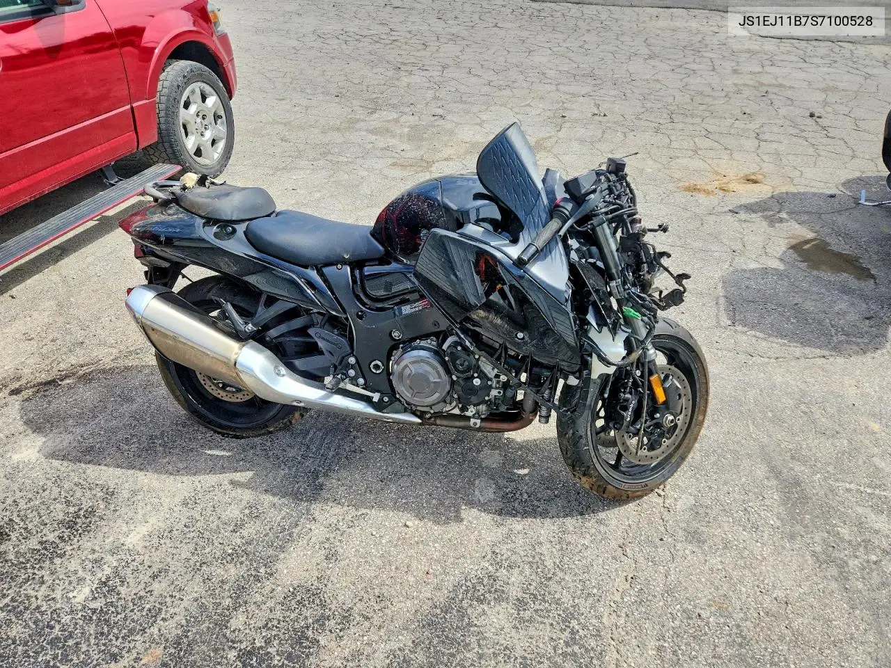 2025 Suzuki Gsx1300 Rr VIN: JS1EJ11B7S7100528 Lot: 54117116
