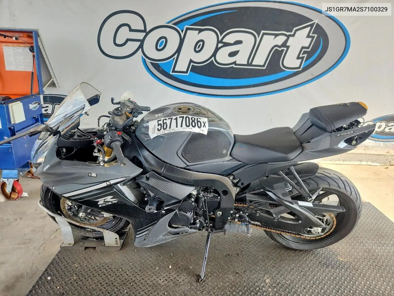 2025 Suzuki Gsx-R750 VIN: JS1GR7MA2S7100329 Lot: 56717086