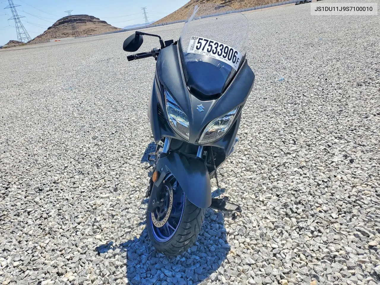 2025 Suzuki An400 A VIN: JS1DU11J9S7100010 Lot: 57533906
