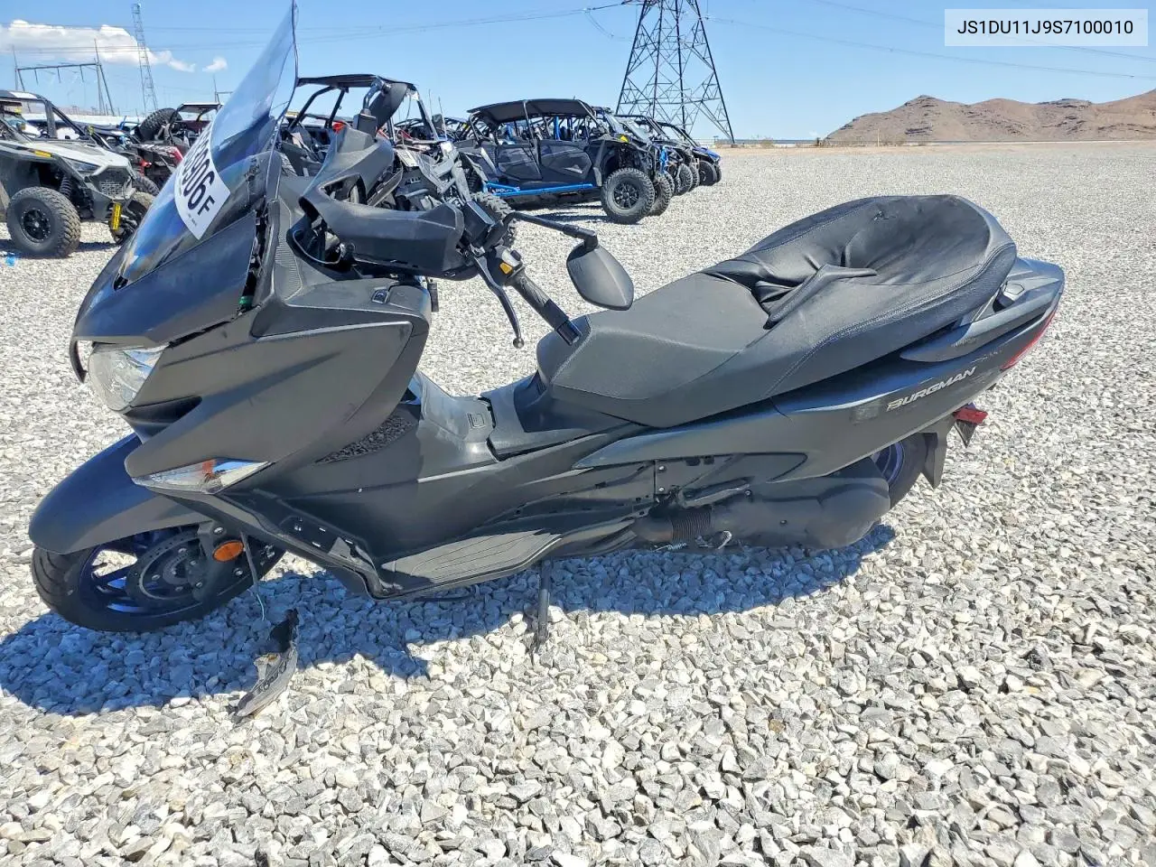 2025 Suzuki An400 A VIN: JS1DU11J9S7100010 Lot: 57533906