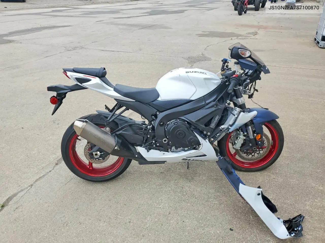 2025 Suzuki Gsx-R600 VIN: JS1GN7FA7S7100870 Lot: 58190976