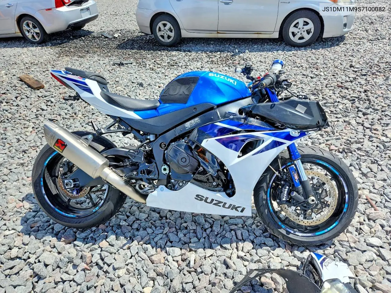 2025 Suzuki Gsx-R1000 R VIN: JS1DM11M9S7100082 Lot: 58432706