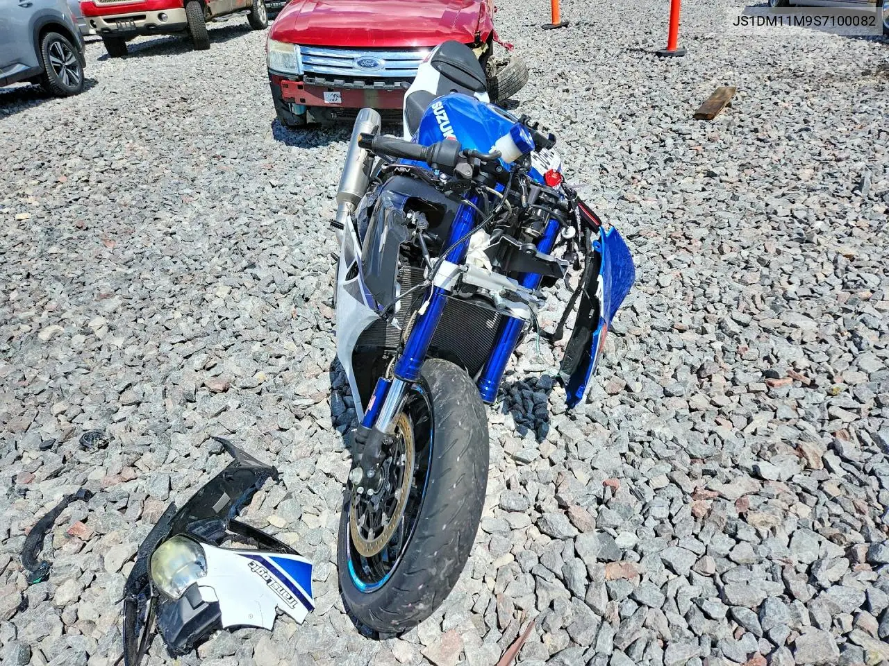 2025 Suzuki Gsx-R1000 R VIN: JS1DM11M9S7100082 Lot: 58432706