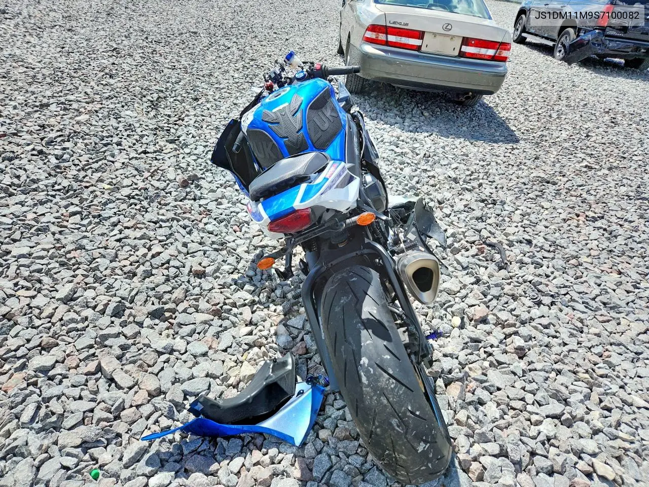 2025 Suzuki Gsx-R1000 R VIN: JS1DM11M9S7100082 Lot: 58432706