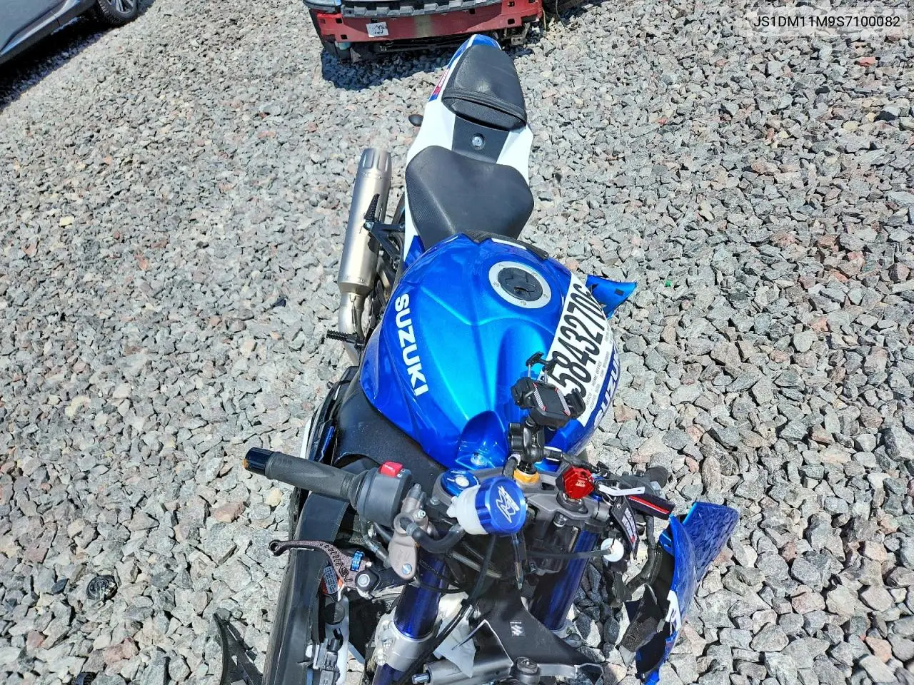 2025 Suzuki Gsx-R1000 R VIN: JS1DM11M9S7100082 Lot: 58432706