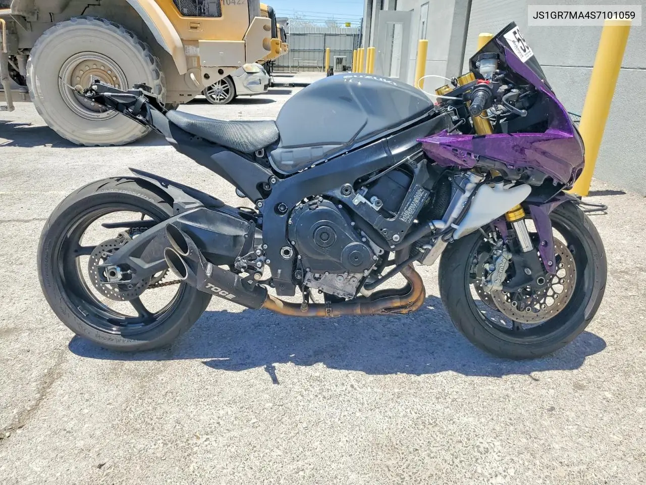 2025 Suzuki Gsx-R750 VIN: JS1GR7MA4S7101059 Lot: 59898906