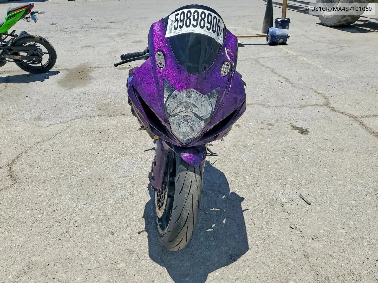 2025 Suzuki Gsx-R750 VIN: JS1GR7MA4S7101059 Lot: 59898906