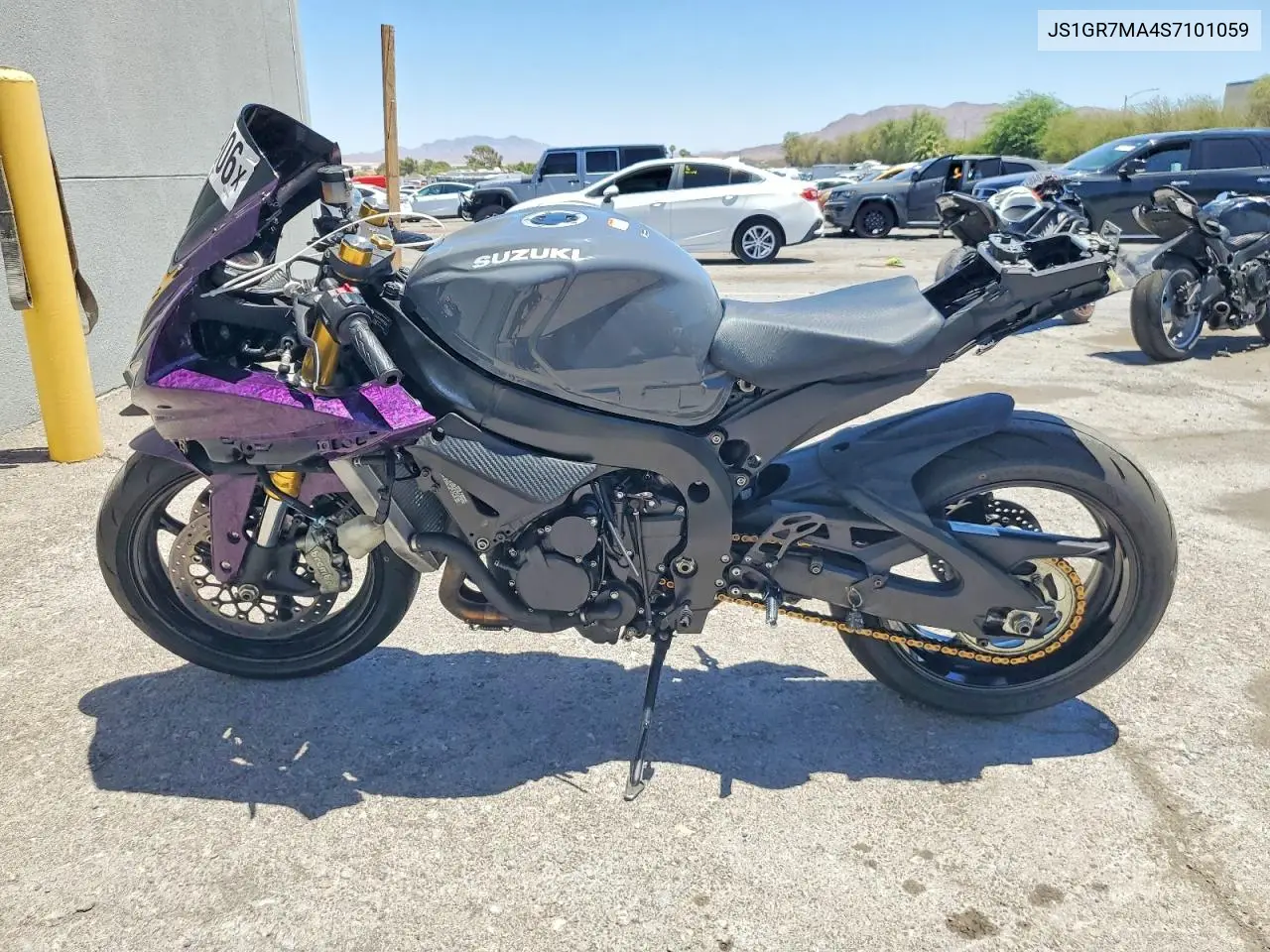 2025 Suzuki Gsx-R750 VIN: JS1GR7MA4S7101059 Lot: 59898906