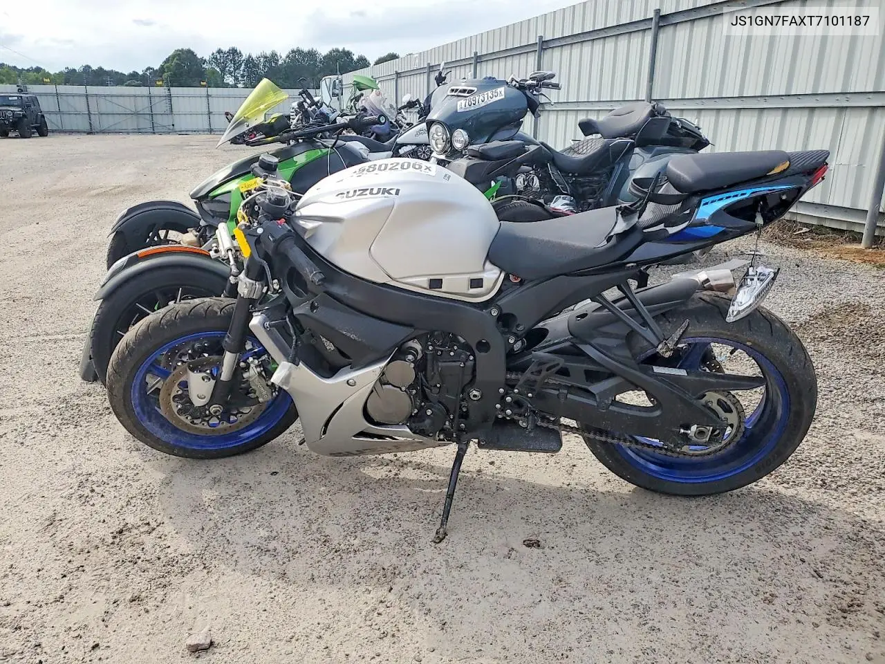 2026 Suzuki Gsx-R600 VIN: JS1GN7FAXT7101187 Lot: 52580206