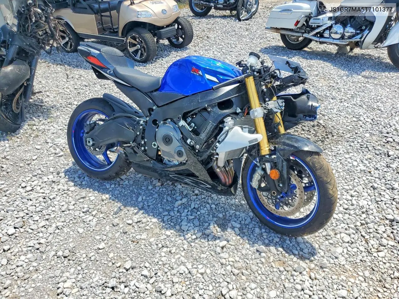2026 Suzuki Gsx-R750 VIN: JS1GR7MA5T7101377 Lot: 56998296
