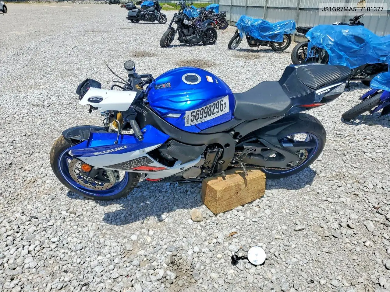 2026 Suzuki Gsx-R750 VIN: JS1GR7MA5T7101377 Lot: 56998296