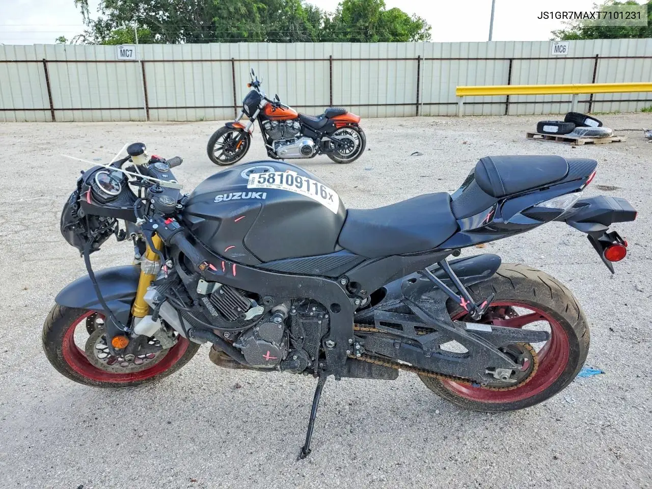 2026 Suzuki Gsx-R750 VIN: JS1GR7MAXT7101231 Lot: 58109116