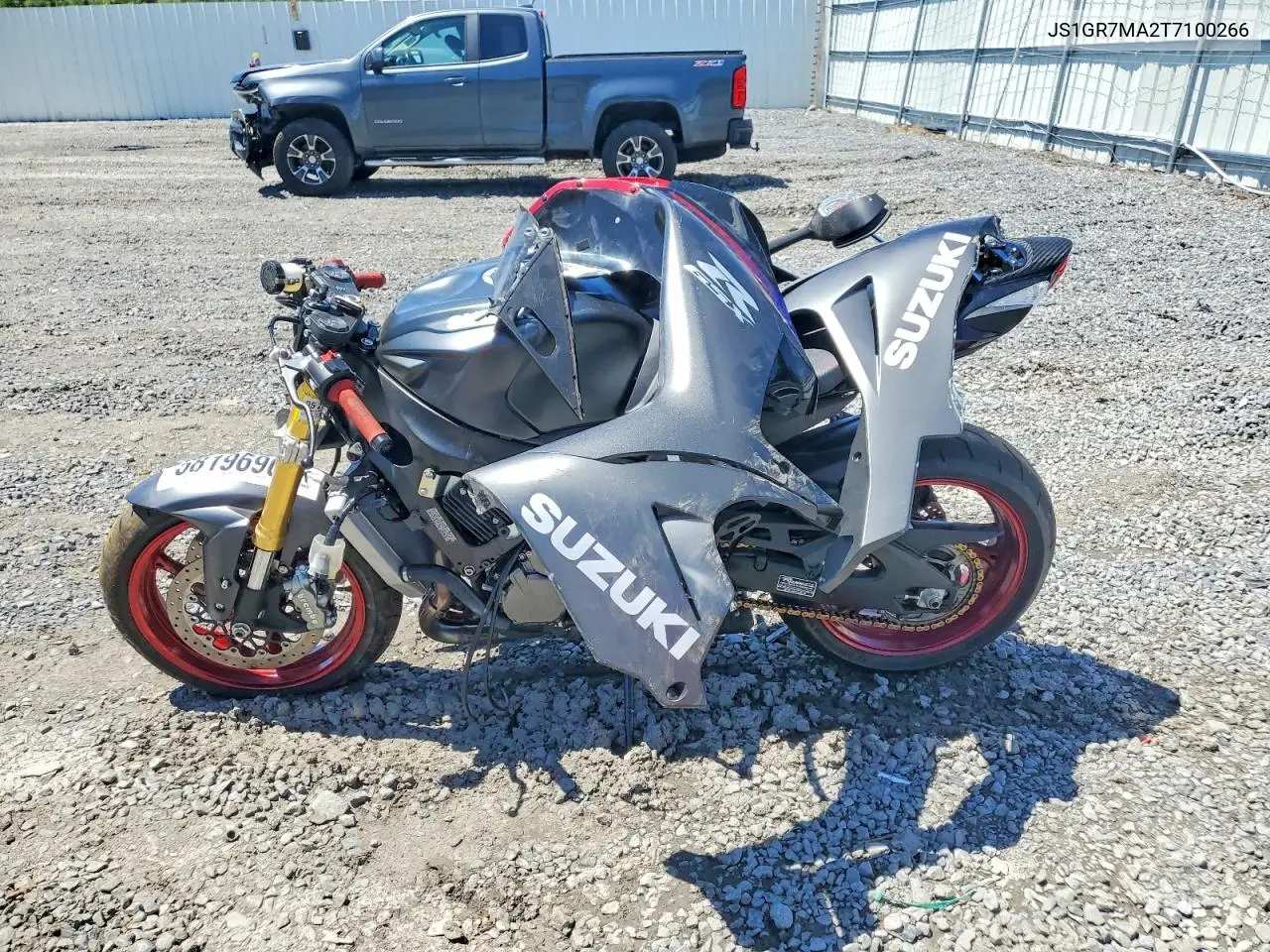 2026 Suzuki Gsx-R750 VIN: JS1GR7MA2T7100266 Lot: 58196906