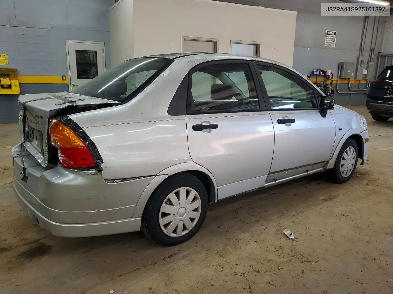 2002 Suzuki Aerio S VIN: JS2RA41S925101397 Lot: 73379045