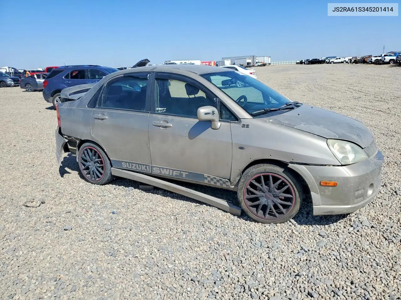 2004 Suzuki Aerio S VIN: JS2RA61S345201414 Lot: 51102676