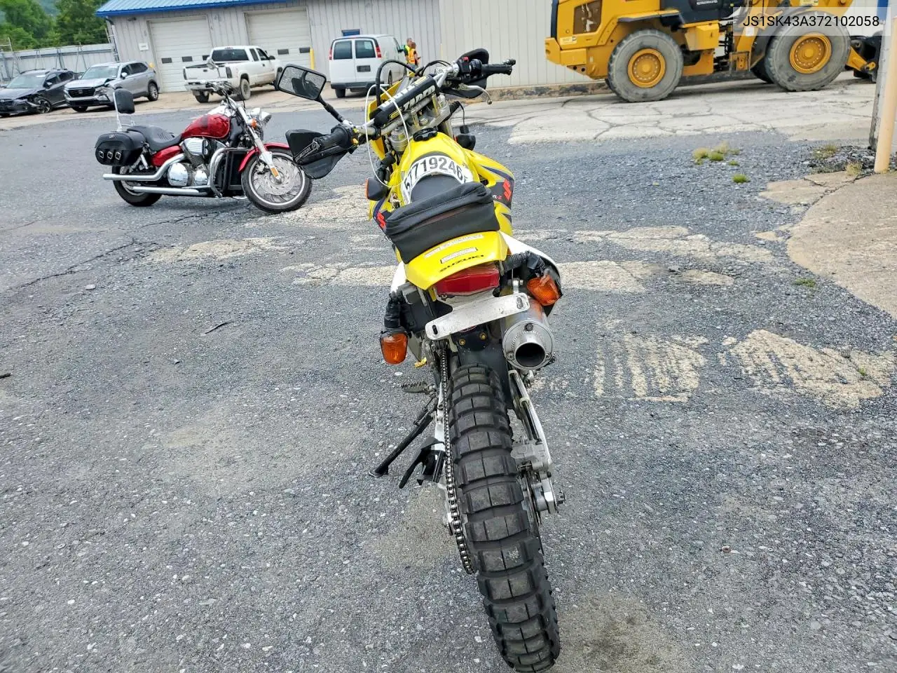 2007 Suzuki Dr-Z400 S VIN: JS1SK43A372102058 Lot: 57719246