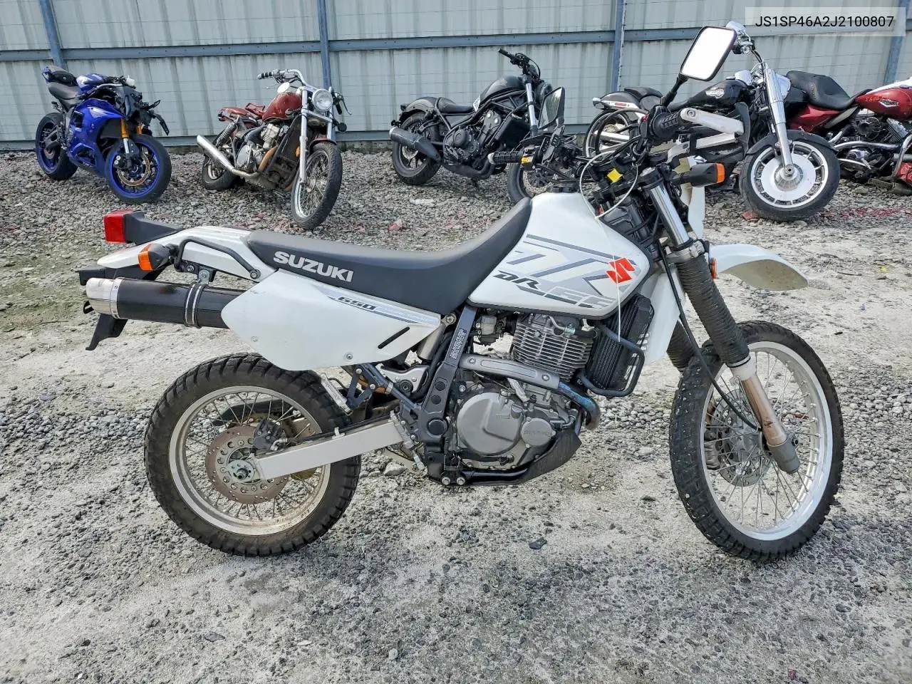 2018 Suzuki Dr650 Se VIN: JS1SP46A2J2100807 Lot: 55182026