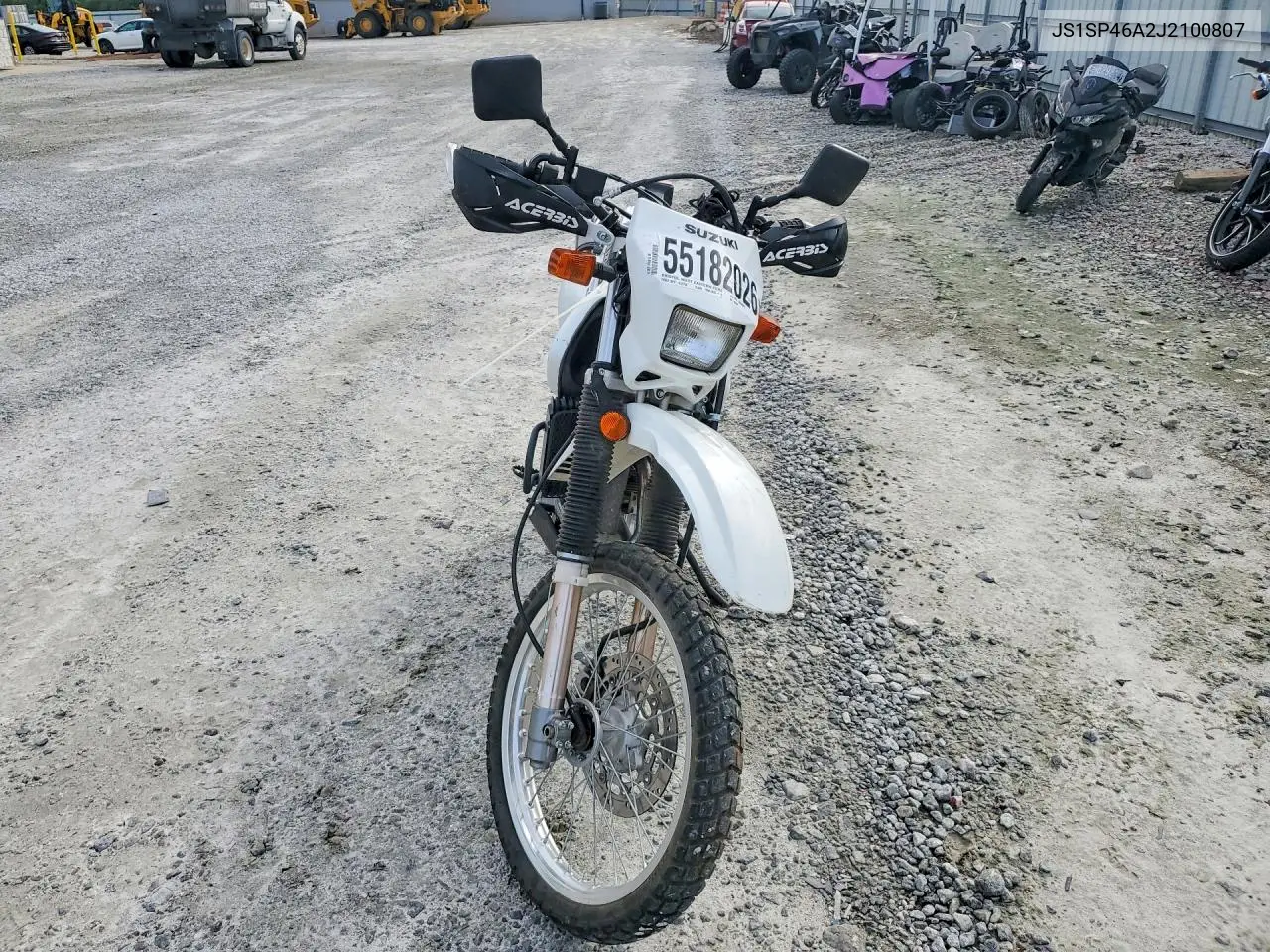 2018 Suzuki Dr650 Se VIN: JS1SP46A2J2100807 Lot: 55182026
