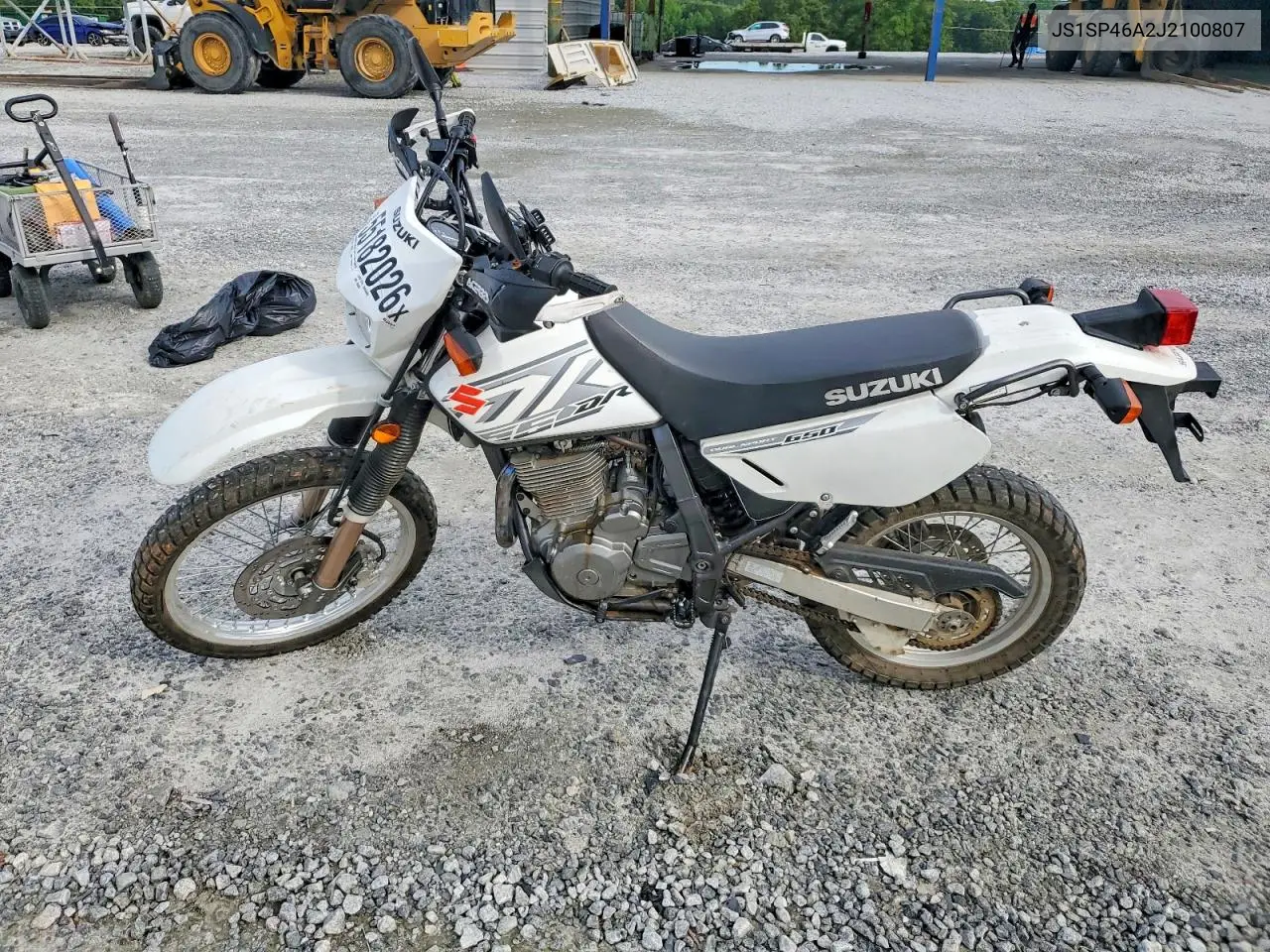 2018 Suzuki Dr650 Se VIN: JS1SP46A2J2100807 Lot: 55182026