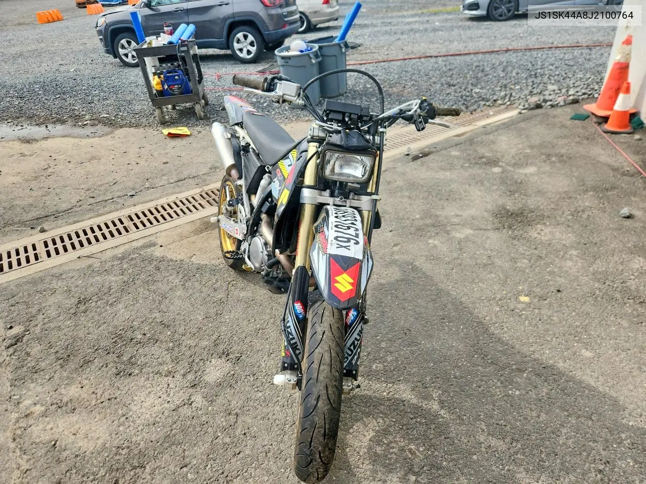 2018 Suzuki Dr-Z400 Sm VIN: JS1SK44A8J2100764 Lot: 58931676