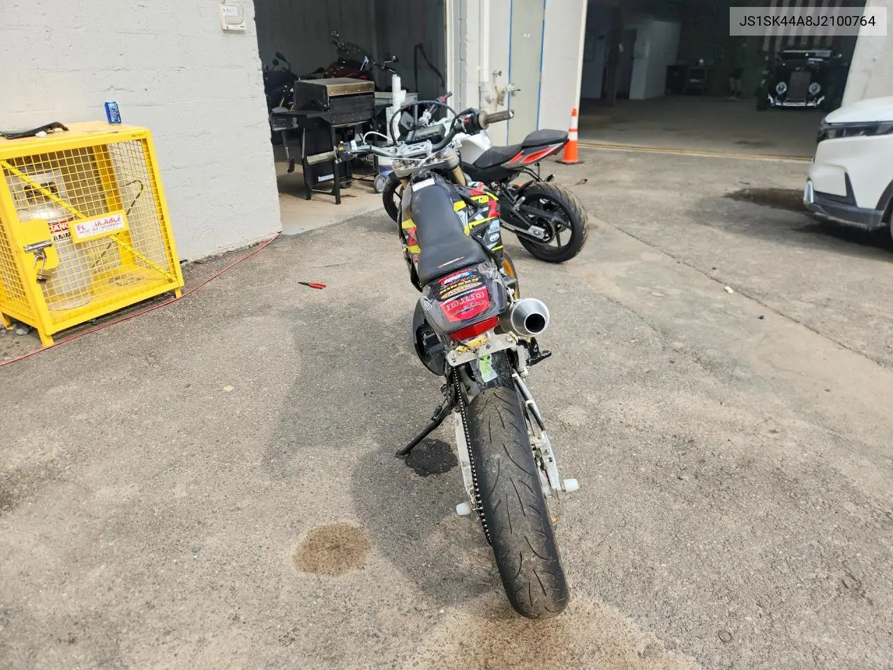 2018 Suzuki Dr-Z400 Sm VIN: JS1SK44A8J2100764 Lot: 58931676