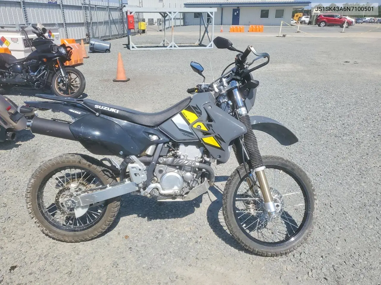 2022 Suzuki Dr-Z400 S VIN: JS1SK43A6N7100501 Lot: 58993016