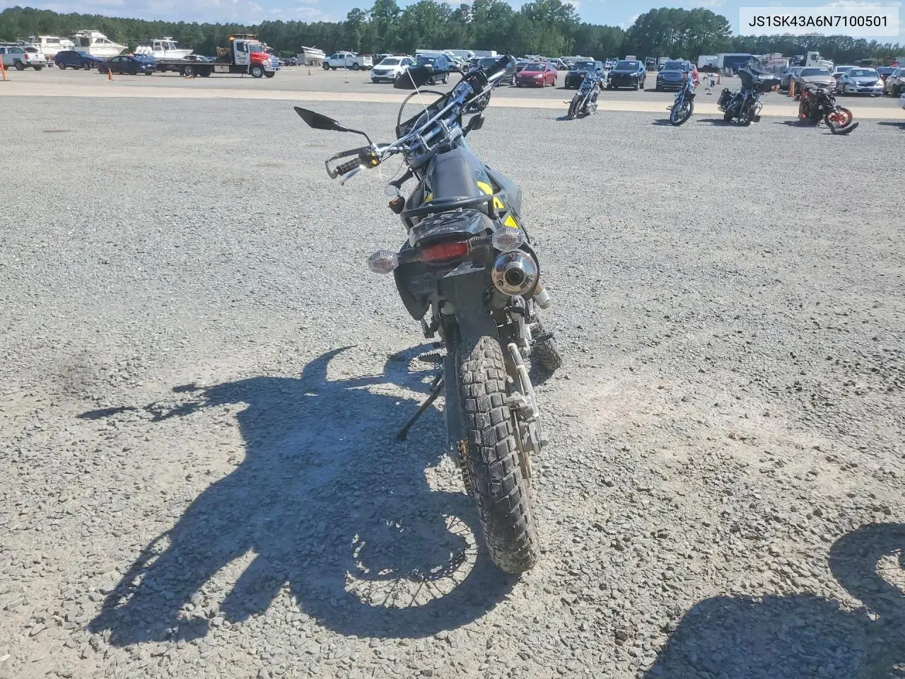 2022 Suzuki Dr-Z400 S VIN: JS1SK43A6N7100501 Lot: 58993016