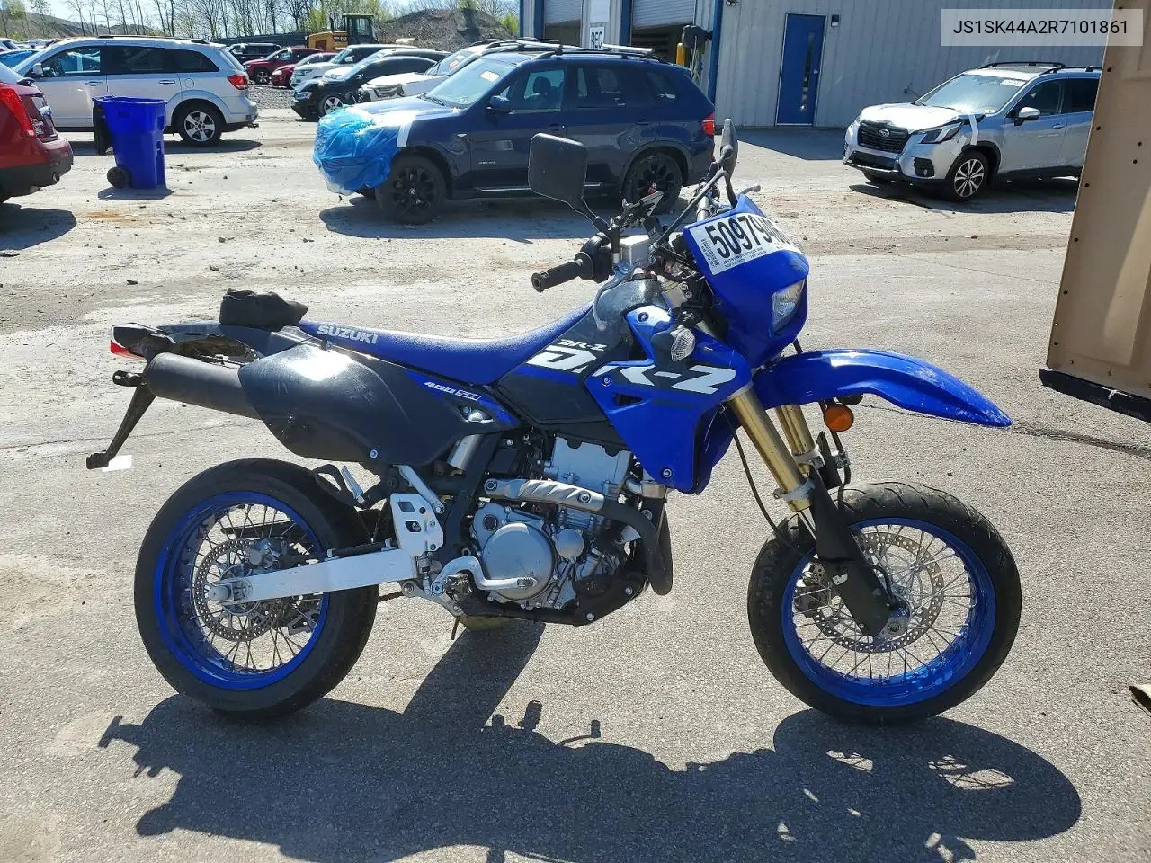 2024 Suzuki Dr-Z400 Sm VIN: JS1SK44A2R7101861 Lot: 50979406