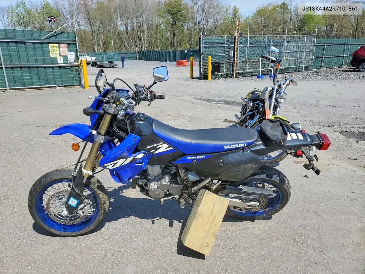 2024 Suzuki Dr-Z400 Sm VIN: JS1SK44A2R7101861 Lot: 50979406