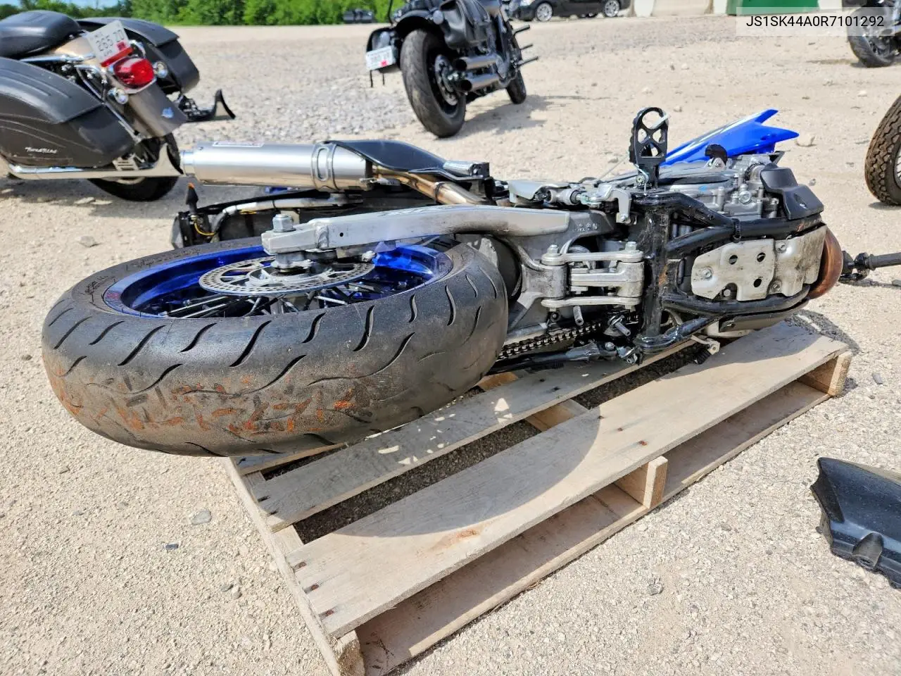 2024 Suzuki Dr-Z400 Sm VIN: JS1SK44A0R7101292 Lot: 58497436