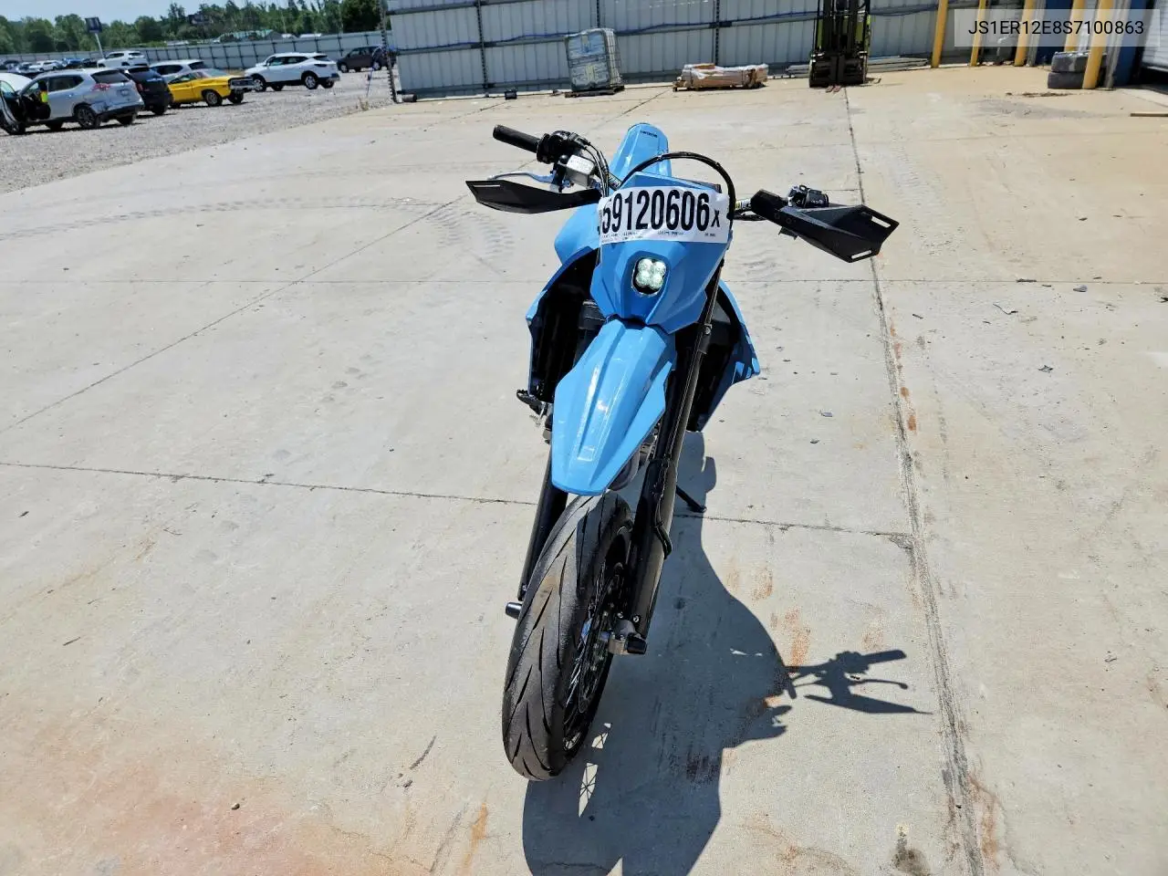 2025 Suzuki Dr-Z400 Sm VIN: JS1ER12E8S7100863 Lot: 59120606