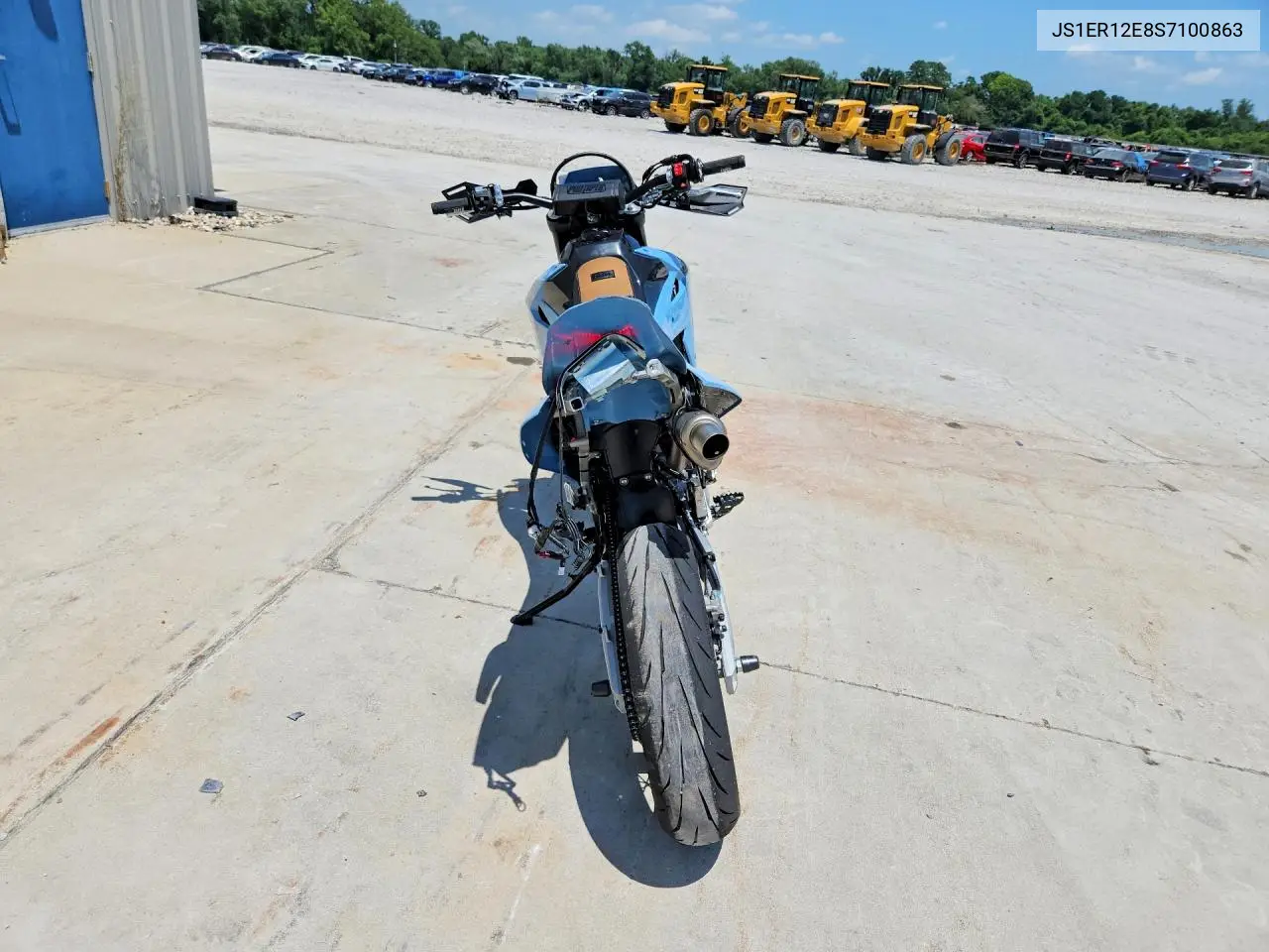 2025 Suzuki Dr-Z400 Sm VIN: JS1ER12E8S7100863 Lot: 59120606