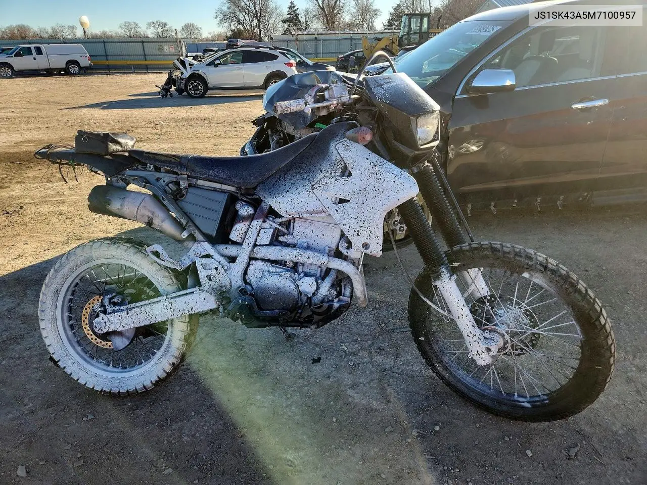 2022 Suzuki Dr-Z400 S VIN: JS1SK43A5N7100957 Lot: 72687495