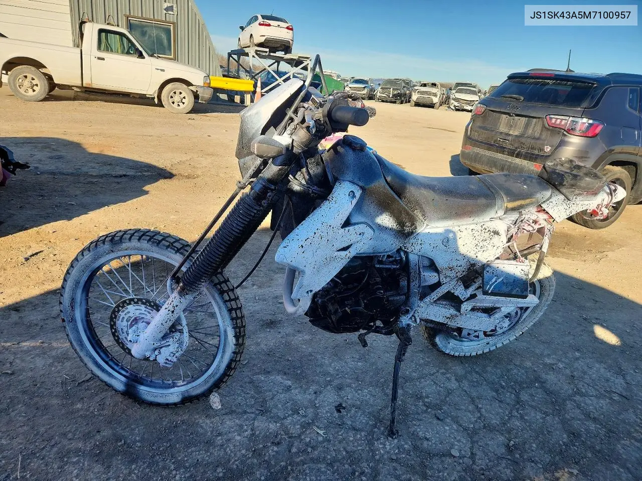 2022 Suzuki Dr-Z400 S VIN: JS1SK43A5N7100957 Lot: 72687495