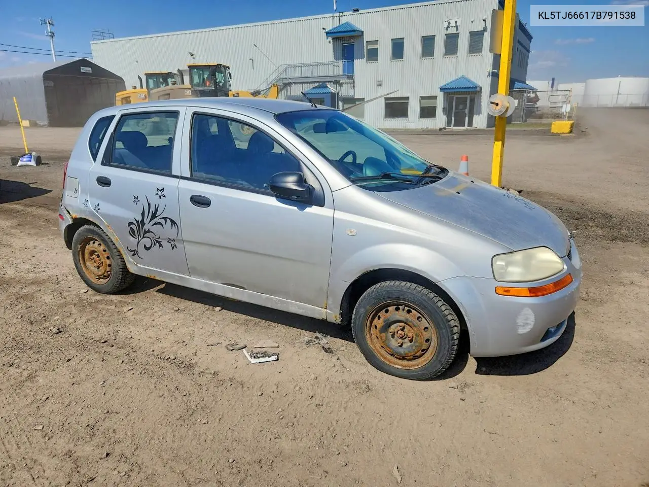 2007 Suzuki Swift VIN: KL5TJ66617B791538 Lot: 47193956