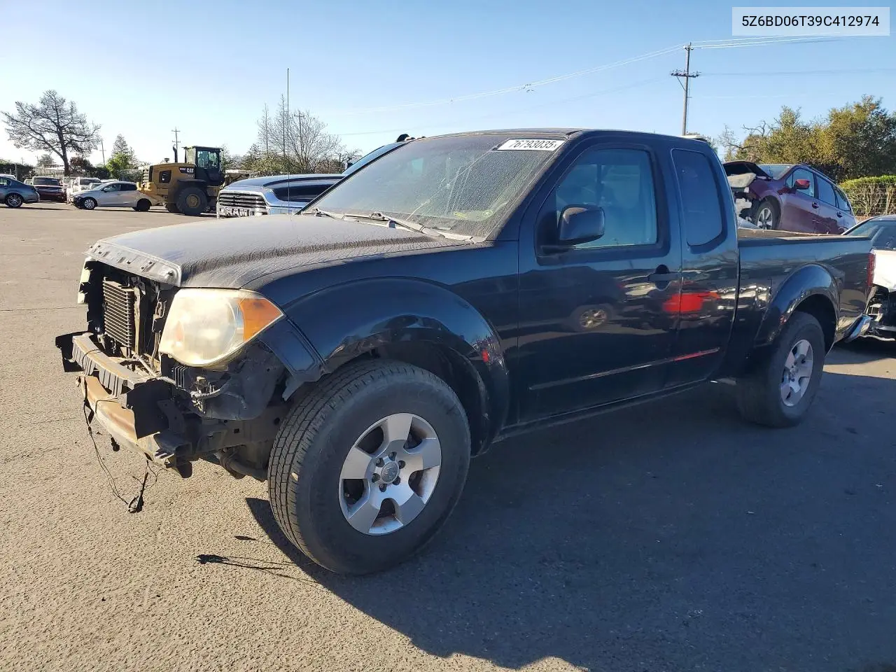 2009 Suzuki Equator Base VIN: 5Z6BD06T39C412974 Lot: 76793035