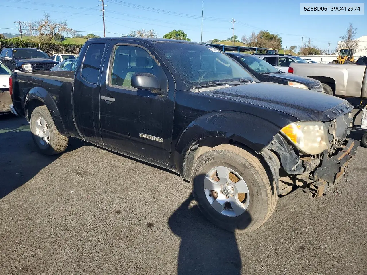 2009 Suzuki Equator Base VIN: 5Z6BD06T39C412974 Lot: 76793035